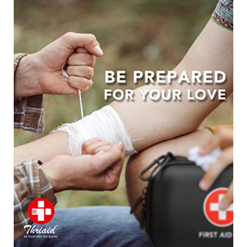 Waterproof Mini First Aid Kit 100 Pieces Compact Travel Essential