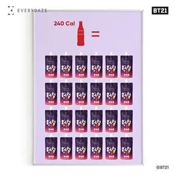EVERYDAZE BT21 Lychee Konjac Jelly | Low Calorie Snack