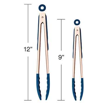 Trendy COOK WITH COLOR BBQ Tongs Set - 2 Piece
