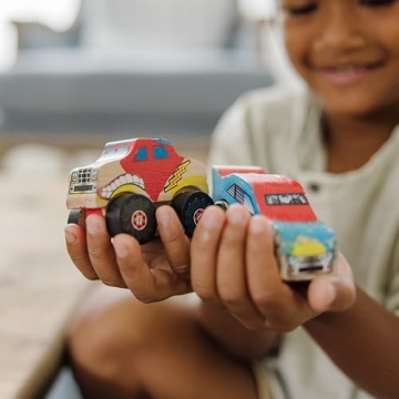 Creative Wooden Car and Monster Truck Craft Kits for Kids
