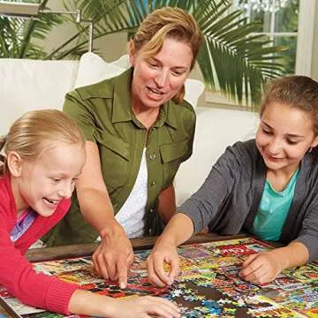 White Mountain Carnival Puzzle 1000 Pieces Fun for All Ages