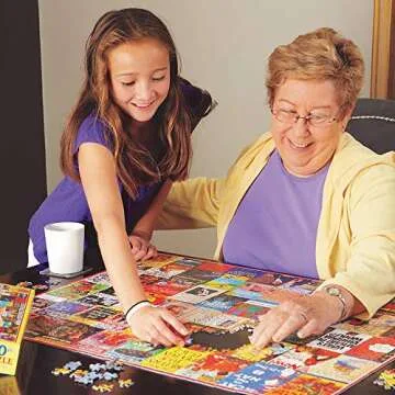 White Mountain Carnival Puzzle 1000 Pieces Fun for All Ages