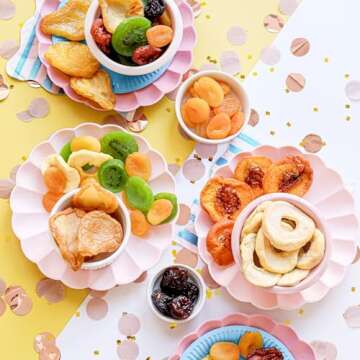 Dried Fruit Birthday Gift Box - Apple, Mango and More | Healthy Gift Basket Assortment