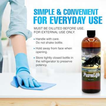 12% Hydrogen Peroxide Food Grade with No Added Stabilizers - in Distilled Water (16 Oz +Dropper)