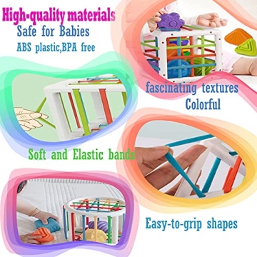 Montessori Toys for 1 Year Old - 6 Pc Learning