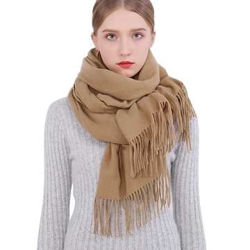 Stylish RIIQIICHY Winter Scarf – Luxury Pashmina Wrap