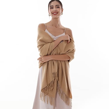 Stylish RIIQIICHY Winter Scarf – Luxury Pashmina Wrap