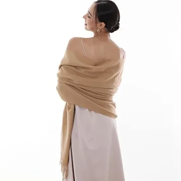 Stylish RIIQIICHY Winter Scarf – Luxury Pashmina Wrap