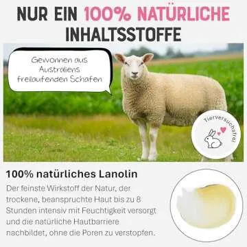 Dr. Lipp Original Lanolin Nipple & Lip Balm - 100% Natural - Multi-Purpose Moisturizer for Dry Skin, Lips, Hair, Cuticles, Beard & More - Allergen-Free - 0.51 Fl Oz