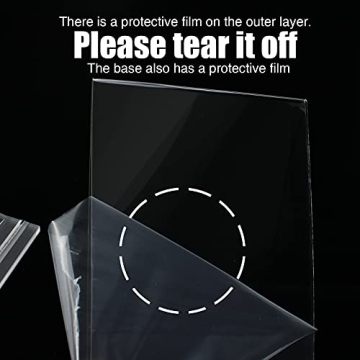 3 Pack Durable Acrylic Sign Holders for Menu and Photos