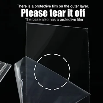 3 Pack Durable Acrylic Sign Holders for Menu and Photos