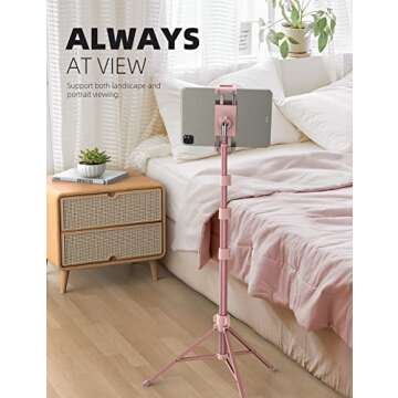 Adjustable Lamicall Tablet Stand for iPad and Phones