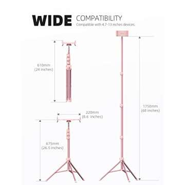 Adjustable Lamicall Tablet Stand for iPad and Phones