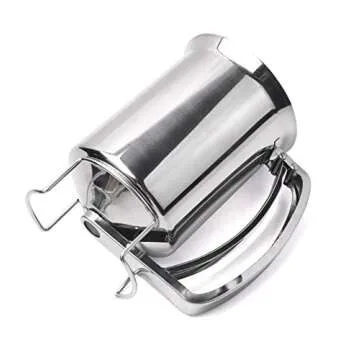 Professional Stainless Steel Pancake Batter Dispenser - Great for Baking,Cupcakes, Muffins-Cooking Crepes,Waffles,Cooking Crepes and Waffles,800ml