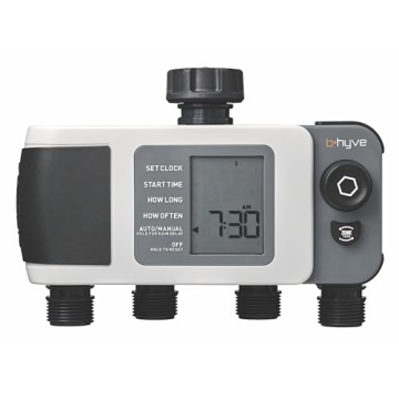 Orbit 24634 B-hyve XD Smart Hose Watering Timer with 4 Ports for Efficient Watering