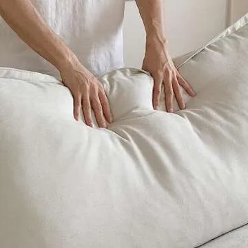 Sdorens Modular Sectional Sofa, 163" Down Filled Comfort U Shaped Sofa Couch for Living Room, Convertible Couch with Ottoman, 6-Seat Oversized Sofa Couch for Living Room Apartment, Beige