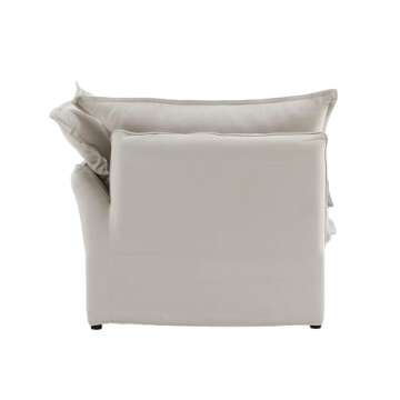 Sdorens Modular Sectional Sofa, 163" Down Filled Comfort U Shaped Sofa Couch for Living Room, Convertible Couch with Ottoman, 6-Seat Oversized Sofa Couch for Living Room Apartment, Beige