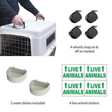 SportPet Designs Travel Dog Crate IATA Approved XXL