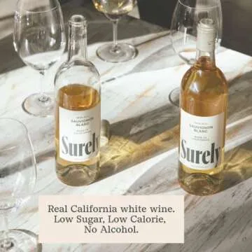 Surely Non-Alcoholic Sauvignon Blanc, Low Calorie Wine