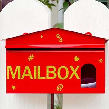 Fainne 921 Pieces Glitter Letter Stickers for Crafts