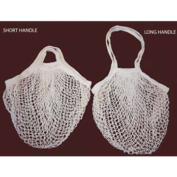 Eco-Friendly EuroSac Natural Cotton String Bag - Durable & Washable