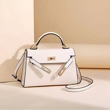 MIJARES Women's Mini Leather Satchel Bag – Stylish Handbag