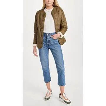 Levi's Women's 501 Crop Jeans, Must Be Mine, Blue, 25