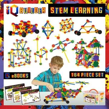 IQ BUILDER STEM Learning Toys for Creative Kids