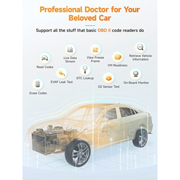 ANCEL AD410 OBD2 Scanner for Easy Vehicle Diagnostics