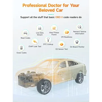 ANCEL AD410 OBD2 Scanner for Easy Vehicle Diagnostics