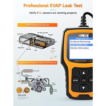 ANCEL AD410 OBD2 Scanner for Easy Vehicle Diagnostics