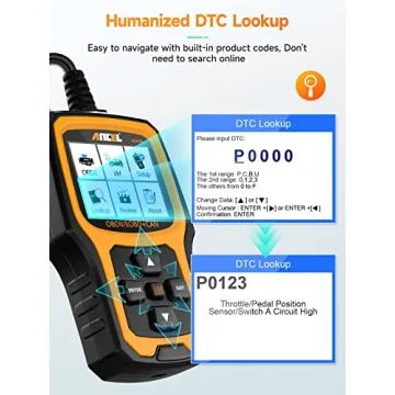 ANCEL AD410 OBD2 Scanner for Easy Vehicle Diagnostics