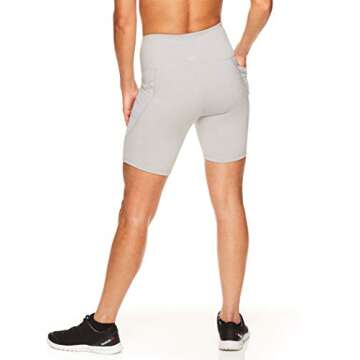 Reebok Women's High Waisted Compression Running Shorts