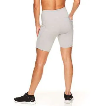 Reebok Women's High Waisted Compression Running Shorts