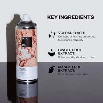 IGK Jet Lag Invisible Dry Shampoo Lightweight Cleanse Level 260 ml / 6.3 oz