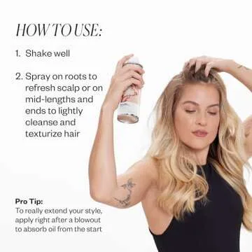 IGK Jet Lag Invisible Dry Shampoo Lightweight Cleanse Level 260 ml / 6.3 oz