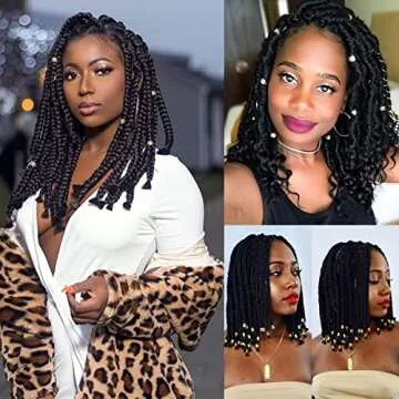 100 PCS Gold Hair Jewelry for Stylish Braiding