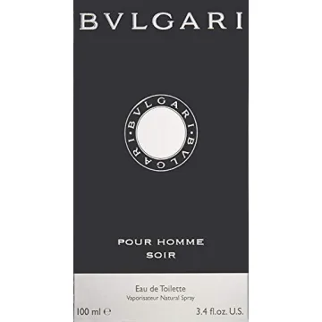 Bvlgari Pour Homme Soir Eau De Toilette Spray for Men 3.4 oz