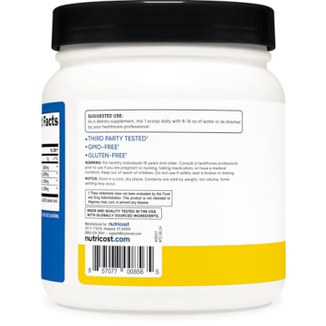Nutricost BCAA Powder Pineapple Flavor 60 Servings