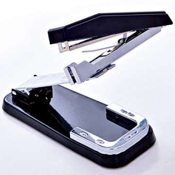 Goeielewe Rotary Stapler Heavy Duty 360 Degree Swivel Stapler