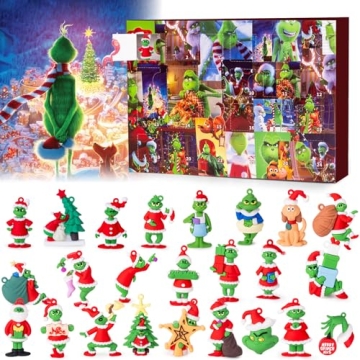Christmas Advent Calendar 2024 - Countdown with 24 Collectible Dolls
