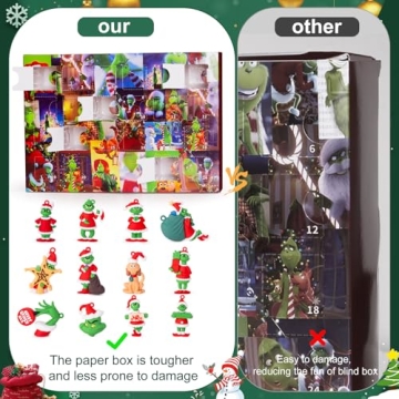 2024 Christmas Advent Calendar with Collectible Dolls