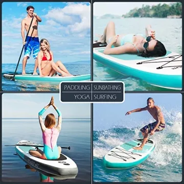 ADVENOR Inflatable Paddle Board: Durable, Lightweight & Fun