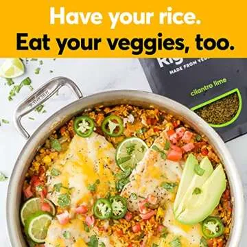 RightRice - Variety Pack (7oz. Pack of 6) - Made from Vegetables - High Protein, Vegan, non GMO, Gluten Free