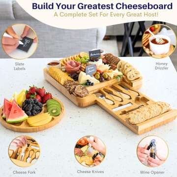 Premium Charcuterie Board Set for Perfect Entertaining