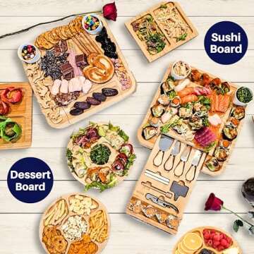Premium Charcuterie Board Set for Perfect Entertaining