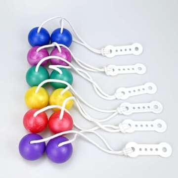 Engaging TPZAERK Clackers Lato Toy for Kids and Adults