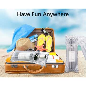 Durable RESISSHO Wine Bottle Protector Set for Travel