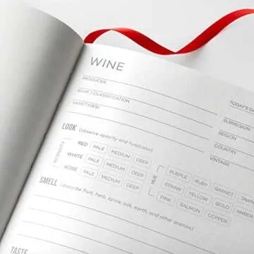 Wine Folly Guided Wine Tasting Journal for Enthusiasts