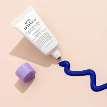 EVO Fabuloso Platinum Blonde Color Toning Conditioner - Color-Treated Hair Conditioner - Helps Maintain Color Depth, Tone & Shine - Travel Size, 30ml / 1.01fl.oz